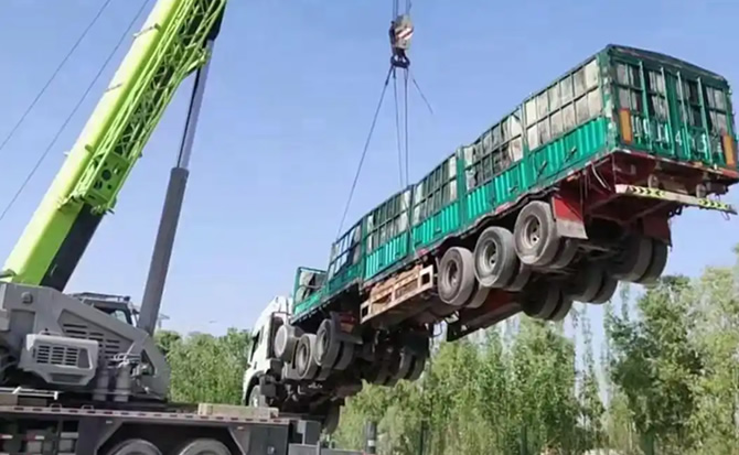 永州道路脱困救援案例